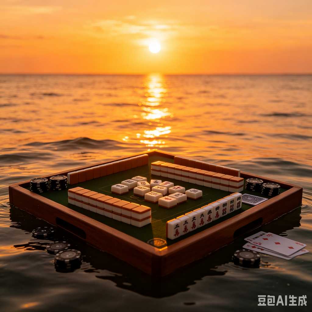indoor leisure game mahjong set